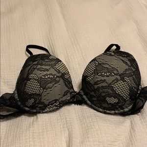 Victoria Secret Bra with black eyelet lace